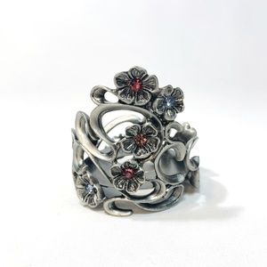 Partylite Pewter Candle Holder Jewel